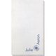 Corner Text with Welcome Aboard Design Bamboo Luxe Guest Towels Image 1 of 3